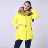 Winter Women's Cotton Coat Large Fur Collar Thick Large Size Down Cotton Coat