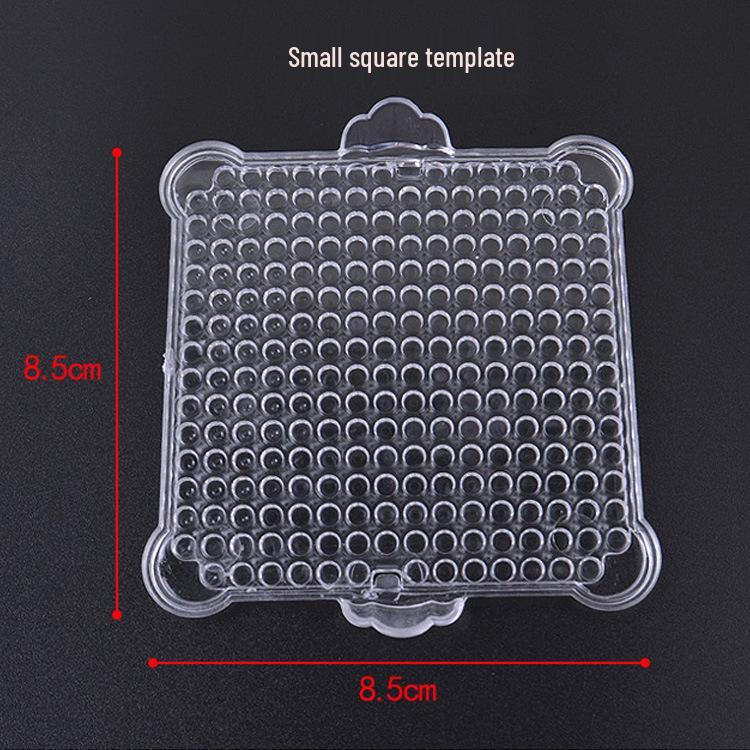 Детский набор для творчества из водных бусин: Шаблон для перфорированной доски и инструмент для распыления для капельной живописи водорастворимыми бусинами
