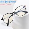 Очки, блокирующие синий свет, симпатичные, анти-напряжение глаз, модные, полигональные очки для чтения, игры на компьютере