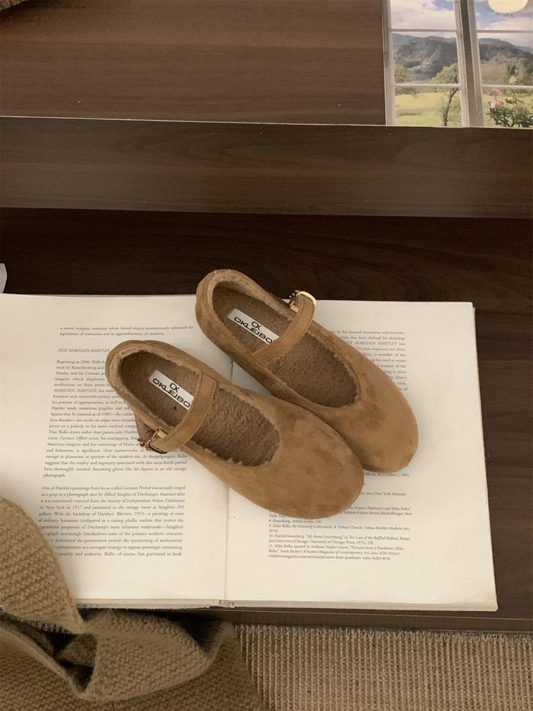 Ретро универсальные туфли-лодочки с ремешком в одно слово женские 2025 осень новые с круглым носком на плоской подошве супермягкая подошва туфли бабушкины леопардовый принт