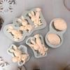 Diy Handmade Creative Molds Easter Party Decorate Rabbit Carrot Easter Eggs Silicone Mold Chocolate Cookies Baking Moulds Tools