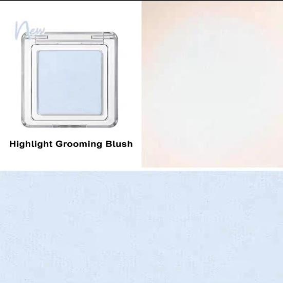 Monochrome Peach Blush Long-Lasting Matte Finish Smooth Waterproof Blush for Natural Delicate Cheeks