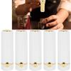 5pcs White Portable DIY Empty Lipstick Tube Lipstick Bottle Container Cosmetic Tool