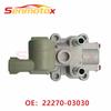 22270-03030 Клапан управления холостым ходом 22270-74340 Для Toyota Camry 2000-1996 Solara 2000 4-цил. 2.2L 2227003030 Автоаксессуары