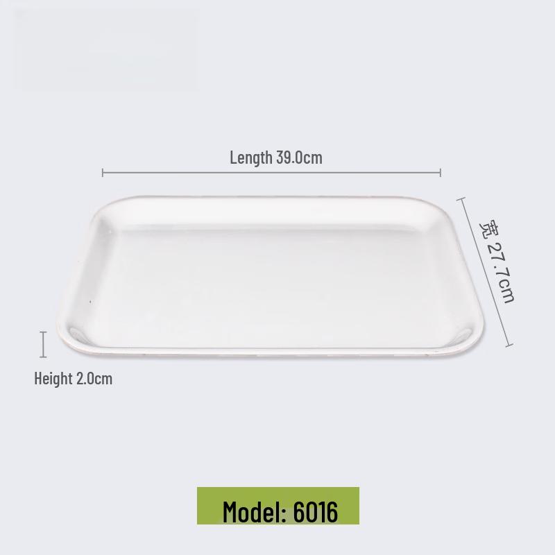 Wuhe 20-inch Round Stone Non-slip Fast Food Tray