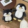 Cute penguin cotton slippers winter bag and new indoor home non-slip warm plush cotton shoes winter
