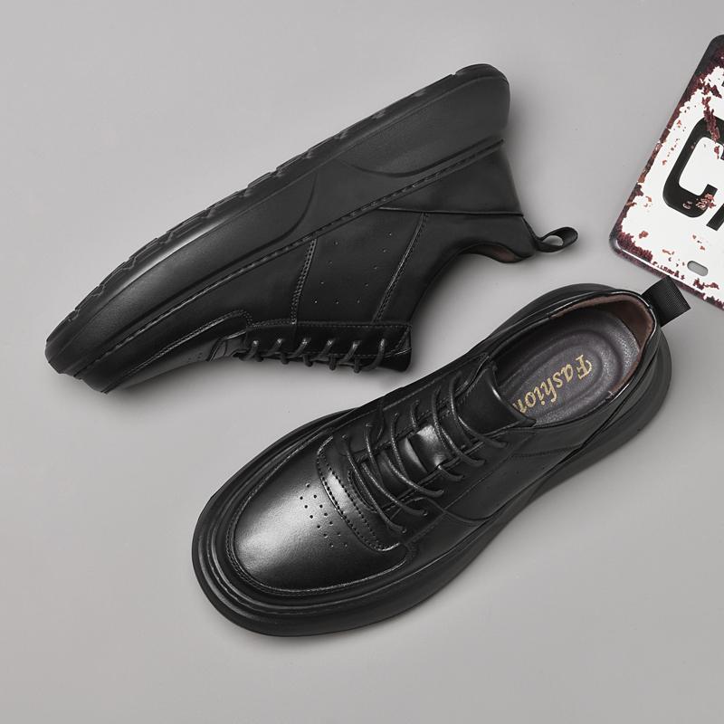 Роскошные брендовые мужские повседневные туфли из натуральной кожи, удобные кроссовки для отдыха на открытом воздухе, новый дизайн, мужская официальная обувь для вечеринок, туфли на толстой подошве