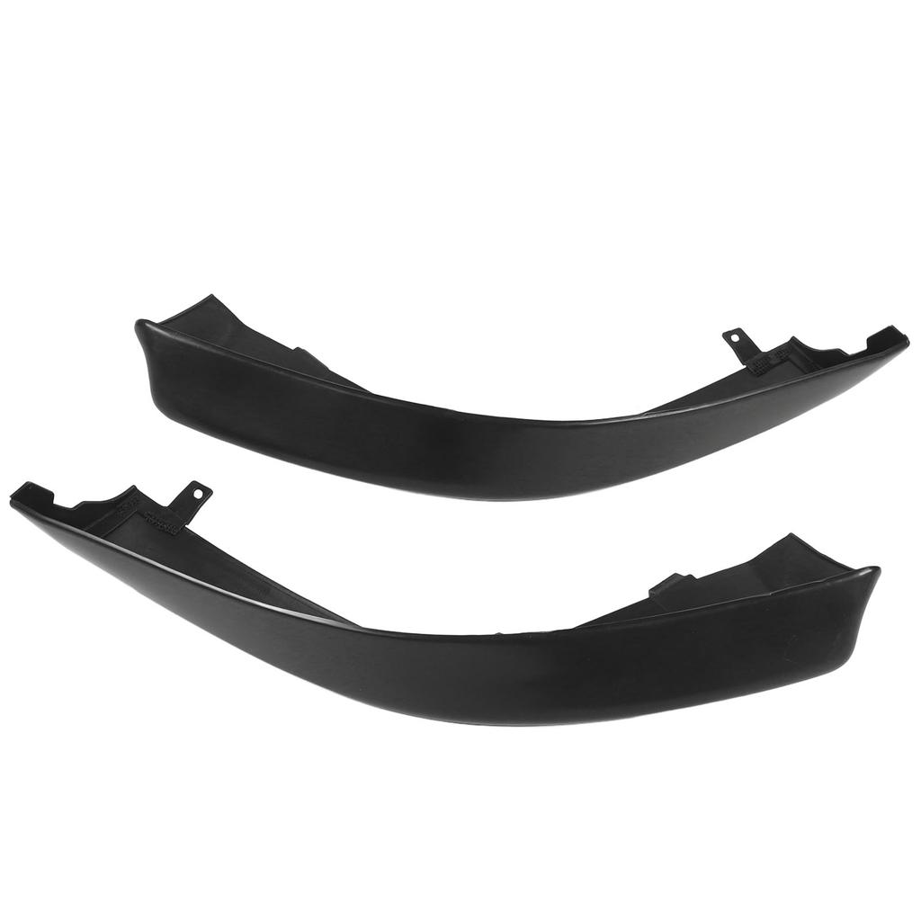 2PCS Front Bumper Corner Spoiler Black Bumper Corner Splitter Replacement for Mitsubishi Lancer DE GTS ES VR‑X Aspire