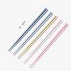 colorful alloy chopsticks, 5 pairs x 3 sets (15 pairs total)