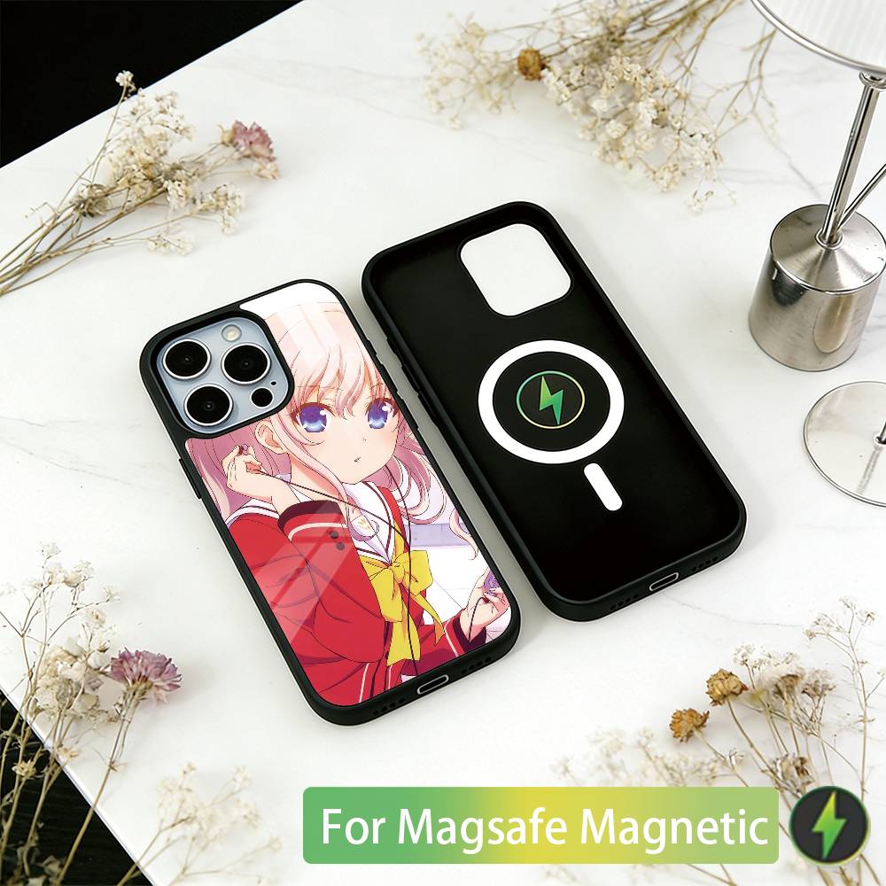 Charlotte Nao Tomori Phone Case For iPhone17,16,15,14,13,12,11 Plus,Pro Magnetic For Magsafe Wireless Charging