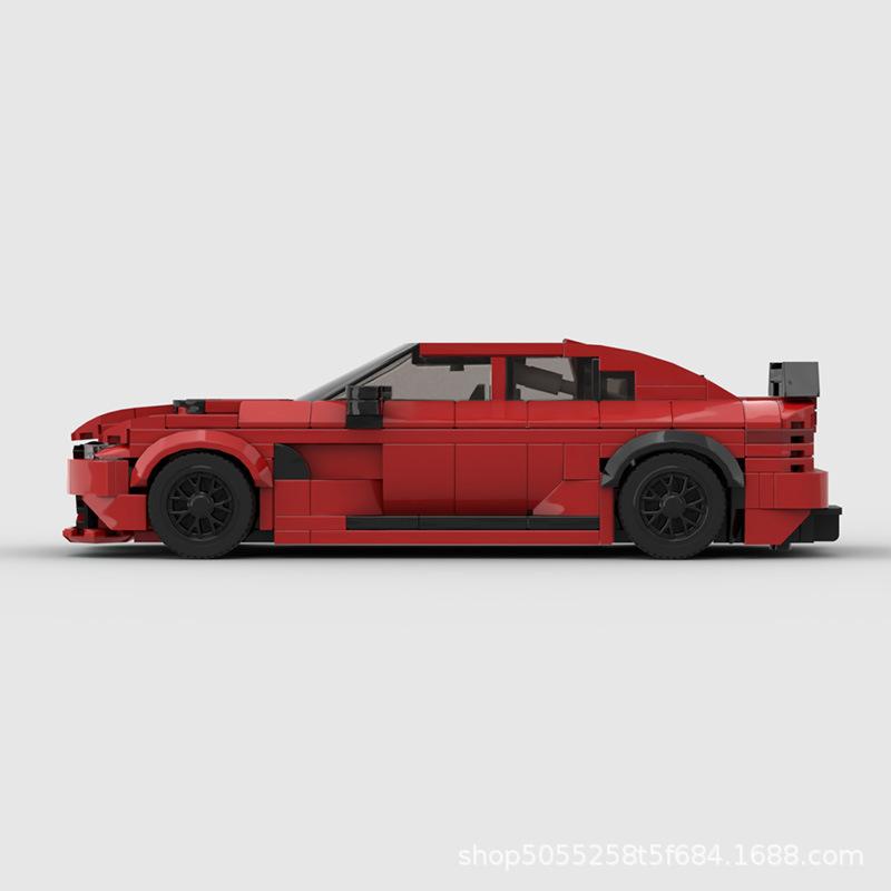 Compatible With Building Block Car Assembly And Plug-in Models