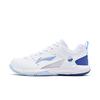 Кроссовки Li Ning Rocket Shoe 2.0 Нескользящие, Износостойкие, Водонепроницаемые Низкие Бадминтонные Кроссовки Унисекс Белый Синий AYTU049-3