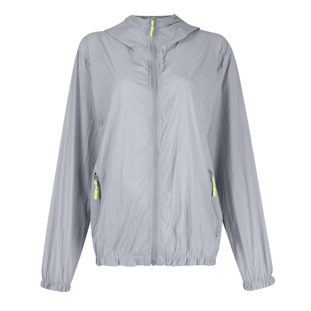 Женская однотонная солнцезащитная, водонепроницаемая и ветрозащитная куртка с капюшоном, тонкая куртка для пеших прогулок на открытом воздухе