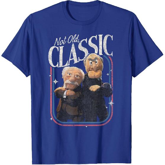 Disney The Muppets Not Old Classic Statler and Waldorf Pose T-Shirt