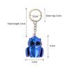 Creative 3D Printing Owl Keychain Pendant Multi-Joint Movable Simulation Animal Toy Model Keychain Bag Accessories Kids Gift