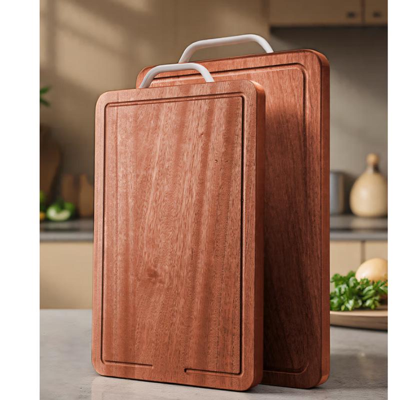 ZISIZ Ebony Wood Double-Sided Cutting Board
