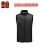 Мужской умный электрический жилет с регулируемыми зонами нагрева