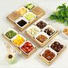 ZISIZ Ceramic Divided Snack Platter
