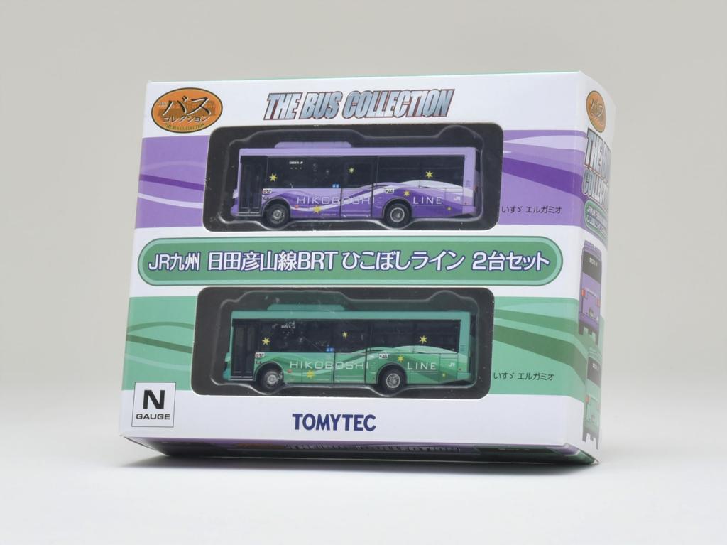 Коллекция автобусов Коллекция автобусов JR Kyushu Линия Хитахикосан BRT Линия Хикобоси Набор из 2 штук Диорамные принадлежности