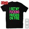 Новая футболка I Set My Friends On Fire Подарок для фанатов Унисекс S5XL Футболка CA548 Унисекс Футболка