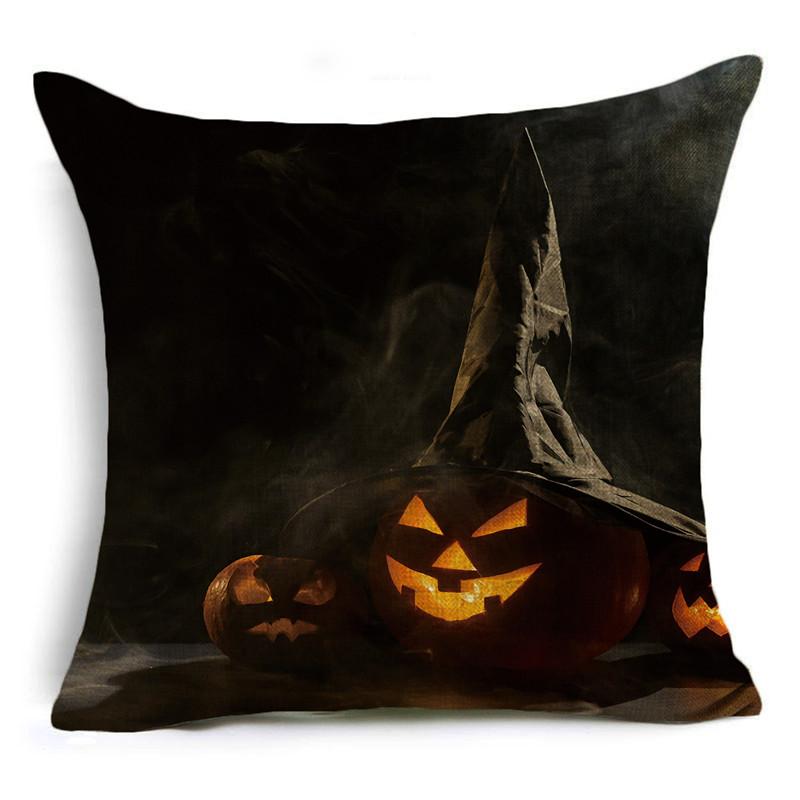 Halloween Horror Collection Themed Pillowcase Holiday Gift Party Decoration Sofa Cushion Cover 40*40cm/45*45cm/50*50cm