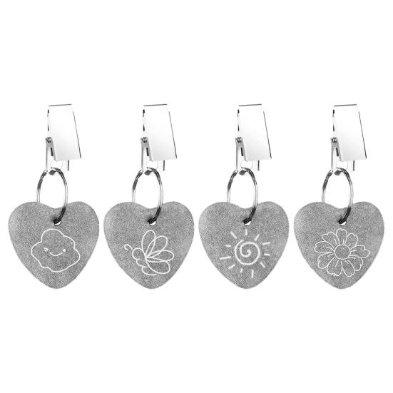 8 шт./компл. клип скатерть вес сверхмощный мрамор ветрозащитный цветок солнце облако бабочки брелок занавес обеденный стол крышка кулон товары для дома