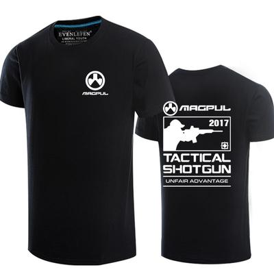 Мужская футболка с графическим принтом MagPul Tactical Shotgun, 100% хлопок, влагоотводящая, дышащая, повседневная футболка для любителей военной тематики
