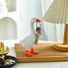 Cute Duck Statue Key Hanger Kawaii Magnetic Silly Goose Figurine Resin Goose Duck Statue Sculpture Funny Office Desk Decor