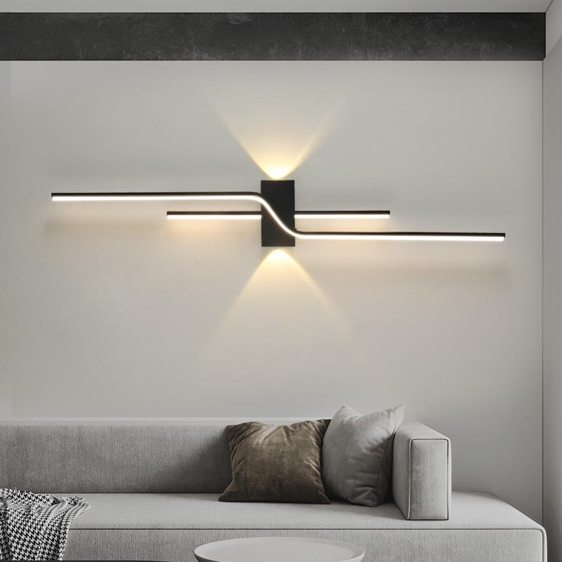 Minimalist Long Strip Light for TV Background, Bedroom, or Staircase Decor