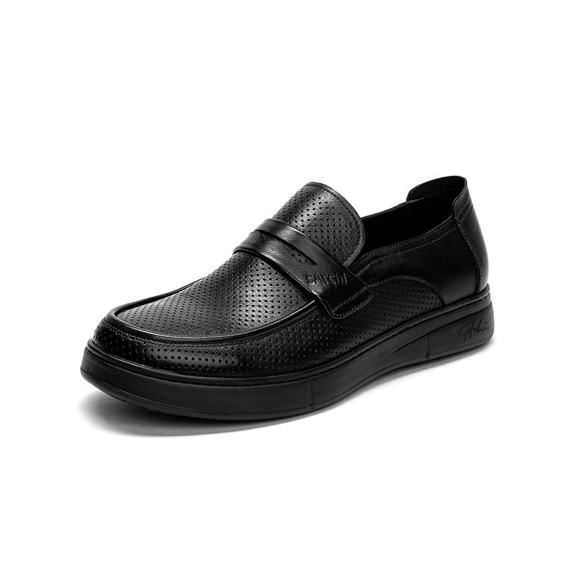 First Layer Cowhide Loafers