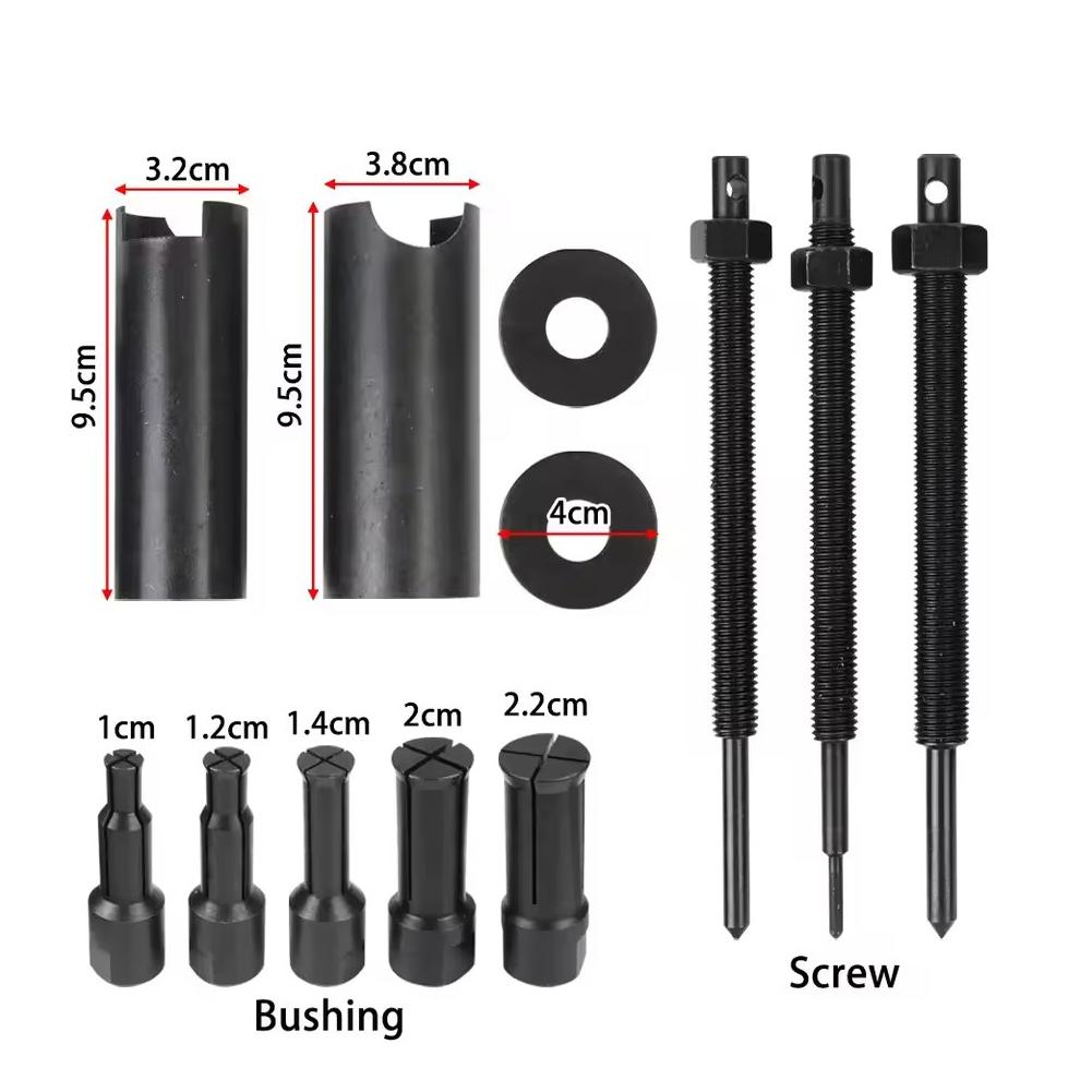 Съемники подшипников мотоцикла 9-23 мм Съемник внутреннего подшипника мотоцикла Ручные инструменты для ремонта Съемник шестерни колеса Съемник для извлечения