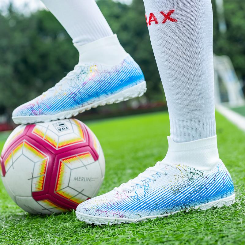 Football Boots Children's Men's Short Dipping Student Girls Broken Junior Training Club Competition Football Sneakers