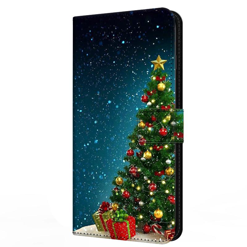 Wallet For Oneplus Ace 6 Flip Stand Book Phone Cover Magnetic Leather Case Cartoon Anime Merry Christmas Capa Oneplus Ace6 5G