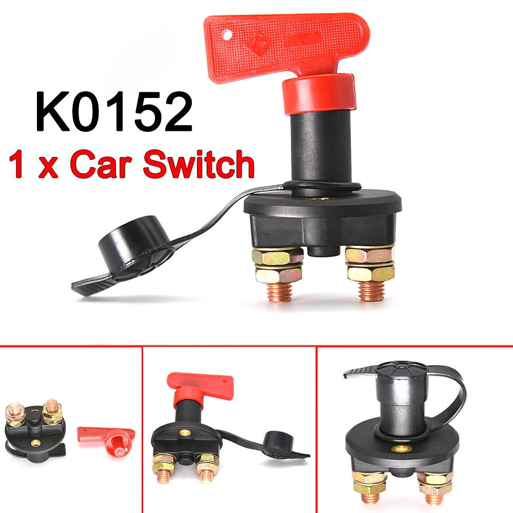 AD 12V Изолятор-отключатель основной клеммы аккумулятора Автомобильный выключатель питания для модифицированного автомобиля Выключатель питания аккумулятора автомобиля для грузовика