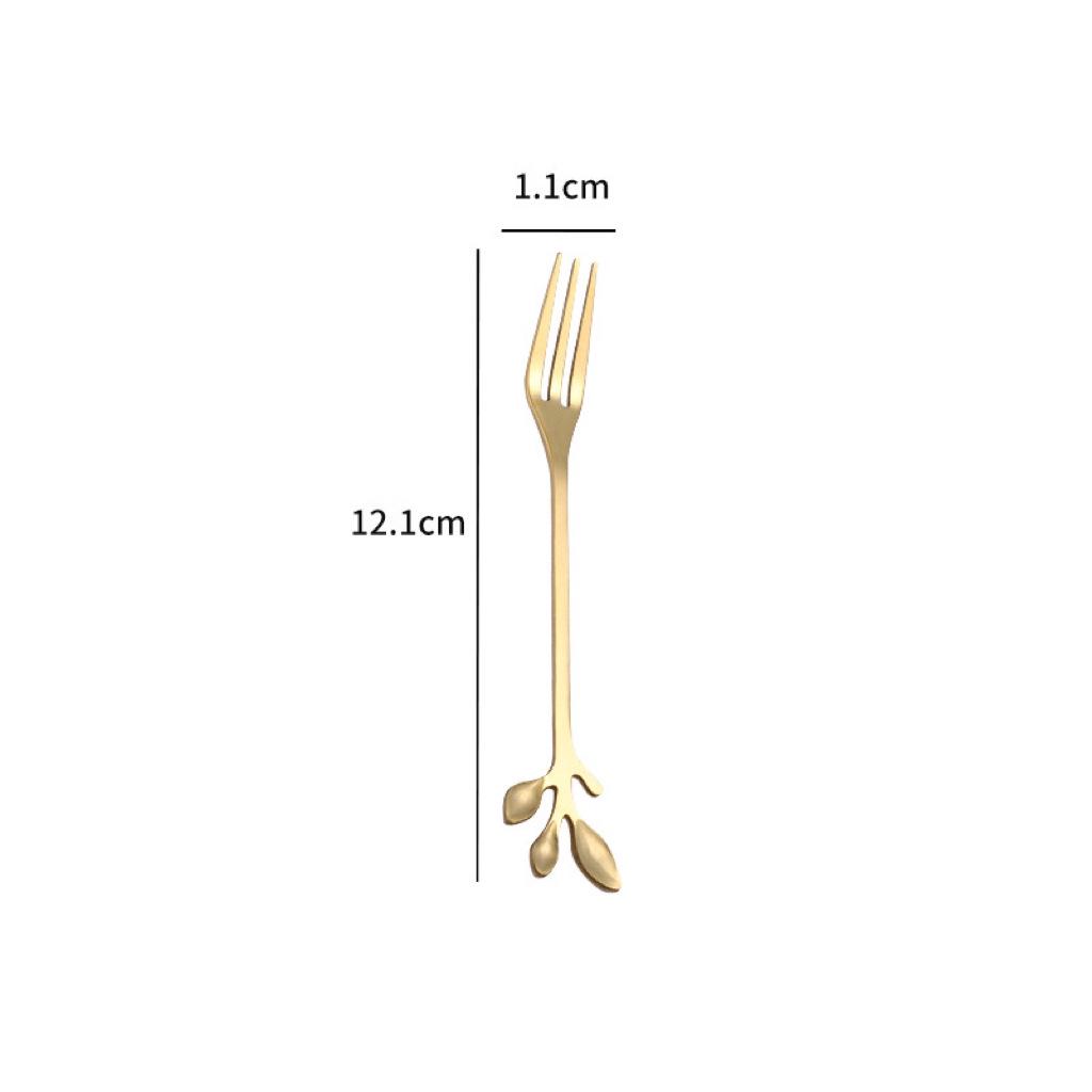 Набор из вилок и ложек из нержавеющей стали для кофе, обедов и десертов