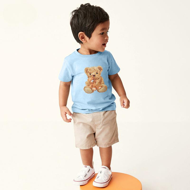 Футболка с короткими рукавами Wind boys, летние новые детские хлопковые топы, футболки для мальчиков, футболки из чистого хлопка