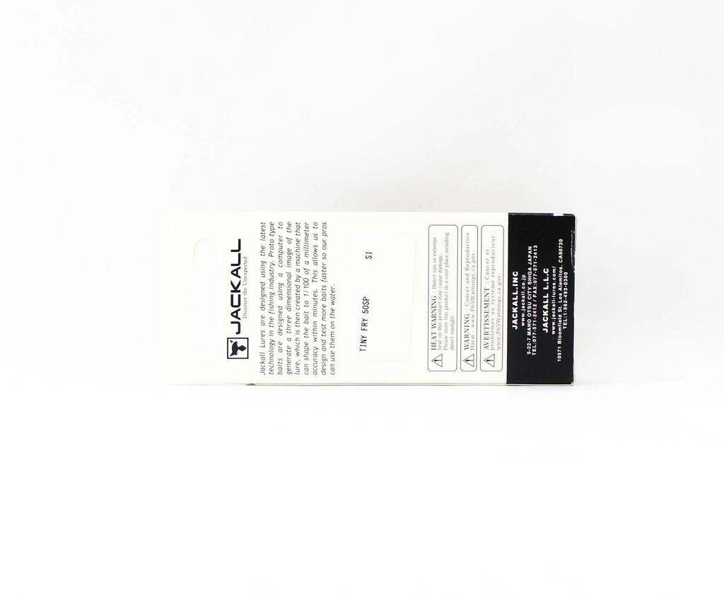 Jackall Воблер Tiny Fry 50SP Suspend Раненый Граф Спина Жемчужный (3548)