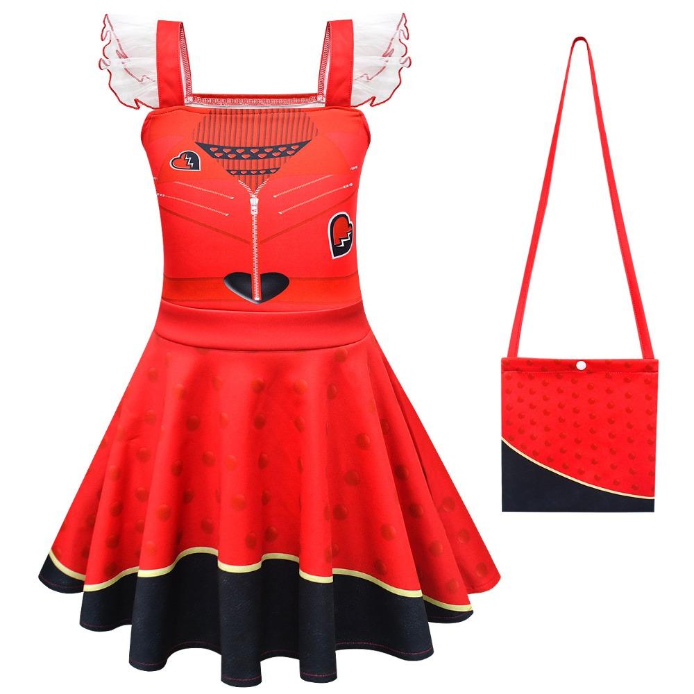 Descendants 5 Kids Ballet A-Line Dress, Stage Performance Cosplay Outfit