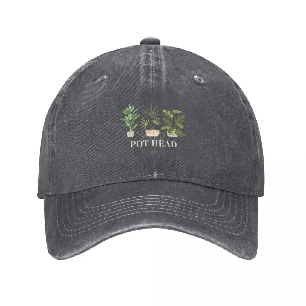 Pot head Plant Parent Baseball Cap Hat Baseball Cap fun hats Wild Ball Hat fishing hat Unisex Womens