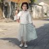 Набор Hanfu для девочек Qiboh в новом китайском стиле 2025