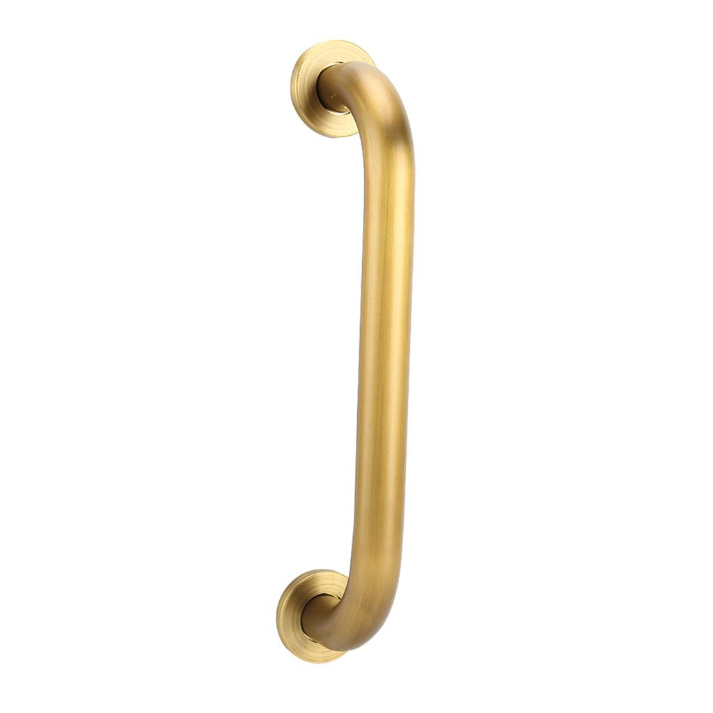 Copper Shower Grab Bar Bathroom Balance Bar Safety Hand Rail Bathtub Safety Handle for Elderly