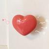 1 шт. Туалетная кнопка с пластиковой ручкой в форме сердца, декор для ванной комнаты, водяной кнопочный переключатель