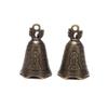 Chinese Mini Sculpture Pray Guanyin Buddha Bell Diy Wind Chime Pendant Decor