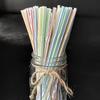 100x Straw Plastic Bendy Colourful Straws Birthday Wedding Summer Drink