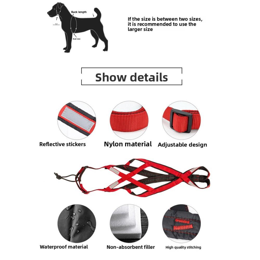 Собака Уличные Сани Нагрудный Ремень Собака Силовые Тренировки Тяговый Ремень Хаски Сацума Лыжная Тяговая Веревка