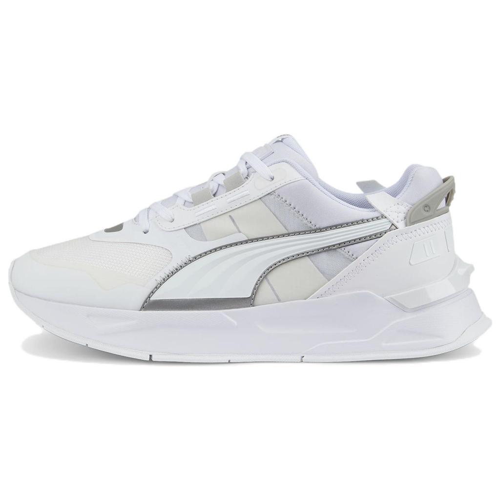 Puma Mirage Reflective Sports Fabric Synthetic Leather TPU Minimalist Fresh Low-Top Lifestyle Casual Shoes Unisex Casual Shoes White 388620-02