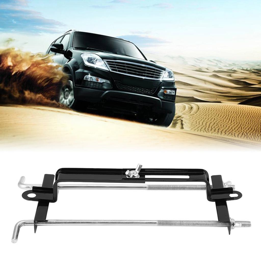 Adjustable Crossbar Battary Hold Down Bracket Holder for Car SUV