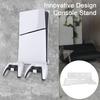 Wall Mount Bracket Stand Base with 2 Controller Mounts for PS5 Slim Digital Disc Editions Slim Efficient Cooling Bracket Enhanced Performance