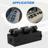 Electric Window Master Switch Button For Ford F150 Lobo Crown Victoria Expedition Lincoln Mark LT Mercury Grand Marquis Marauder