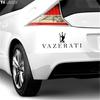 HZX806 #30*12,4 см ВАЗ LADA VAZERATI автомобильная наклейка забавные виниловые наклейки аксессуары для мотоциклов наклейки